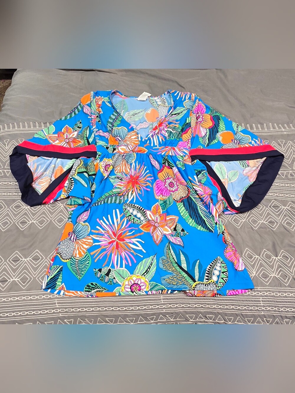 Trina Turk Tahiti Swim Cover Up Dress Size Medium